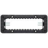 Vimar Series Linea Frame 7 Module with Screws 30617