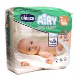 Airy Ultra Fit &amp; Dry MINI 3-6Kg Chicco 25 Pannolini