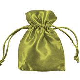 Sacchetti Raso Satin Verde cm12x17