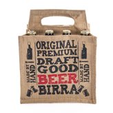 Shopper in Juta Good Beer Naturale cm24,4+17x31