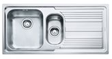 FranKe Logica Line LLX 651 - Lavello Incasso Inox Satinato con gocciolatoio a destra cod. 101.0085.810 - 85863882