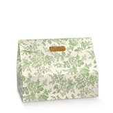 Baulotto Fiori Portacolomba 33,5cm + 23,5cm x 25cm Verde 30pz