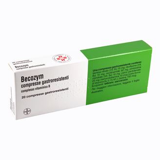 Becozym 20 Compresse Gastroresistenti - Gmm Farma Srl