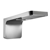 11759 Soffione a muro inox Teseo DAMAST