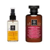 Apivita Set Ser&amp;Ton Hair Loss Night + Women's Tonic Shampoo 100ml+250ml