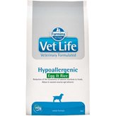 Farmina Vet Life Hypoallergenic cane Uova e Riso (Formato: 12 Kg)