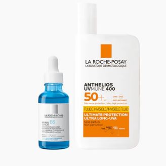 B5 Hyalu Serum + Invisible Fluid SPF50+ Anthelios La Roche Posay