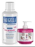 Saugella Da Grande Bundle - Cofanetto con Saugella Dermoliquido 500 ml + Saugella Girl 150 ml