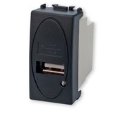 Caricatore USB 5V 2,1A Serie Civili Master Modo 31214