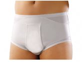 ORIONE - Slip contenitivo 510 - Slip elastico contenitivo post-operatorio aperto, uomo - Colore : Bianco- Taglia : 6°