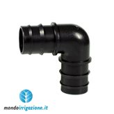 Raccordo a gomito ad innesto diam 20mm