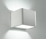 Applique Led Atlas Bianco 6W 400Lm 3500K 8X8X10Cm