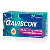 Gaviscon*24cpr Menta 500+267mg