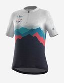 Damen MTB Trikot DOLOMITI (Farbe: Blau - Größe: L)