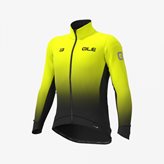 Giacca invernale idrorepellente ciclismo ALE' PRS Dots DWR stretch - Taglia : L