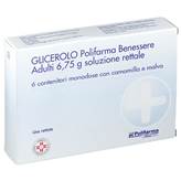 Glicerolo Adulti 6 Microclismi Con Camomilla E Malva 6,75g - Polifarma Benessere Srl