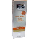 Roc Fluida Viso Anti Età Iluminante Spf50 50ml