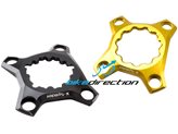 X-Spider Carbon-Ti AL7075 BCD 76 per Race Face, THM, Sram Truvativ, Hollowgram e Rotor