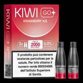 Strawberry Ice Kiwi GO+ Pod Precaricate Kiwi Vapor 2ml - 2 pezzi (Nicotina: 0 mg/ml - ml: 2)