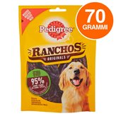 Pedigree Ranchos Originals Snack per Cani con 95% di Carne al Gusto di Agnello - Confezione da 70g