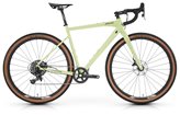 Gravel bike MEGAMO JAKAR 20 in alluminio forcella carbon Apex 1x11 - Colore : Verde menta lucido- Misura Telaio : L