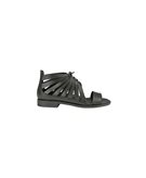 Le Bohemien - Sandalo donna in pelle - Art. SC62 Nero - 37