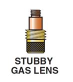 2 diffusori STUBBY GAS LENS per torcia tig 17 - 18 - 26 - Scegli il diametro desiderato : 2,4 mm