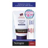 Neutrogena Crema Mani Concentrata Profumata 75 ml + Stick labbra secche 4,8 g