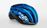 Casco bici da corsa MET TRENTA MIPS - Colore : Nero Blu opaco- Taglia : S