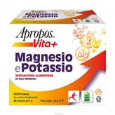 Apropos Vita+ Magnesio e Potassio - Integratore alimentare di sali minerali - 24 buste