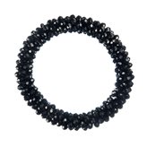 Bracciale Elastico di Zirconi Neri