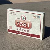 Tè Puer Shu (cotto) 7581 Brick 2018 250 gr