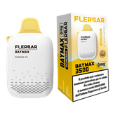 Baymax Banana Ice FlerBar Pod Mod Usa e Getta - 3500 Puffs (Nicotina: 0 mg/ml - ml: 12 ml)