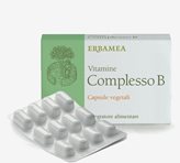 Erbamea Vitamine Complesso B Integratore Alimentare 24 Capsule Vegetali