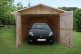 Garage Auto 330 x 604 cm tripla porta - Impermeabilizzazione : Ardesia Verde (+€ 140,00)