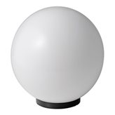 Sphère Mareco Opale diamètre 250 E27 pour poteau 60mm 1080201B
