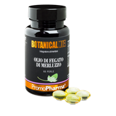 PromoPharma BotanicalMix Olio Di Fegato Di Merluzzo Integratore Alimentare 60 Perle