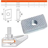 DR6 GRIP DADO ROMBO M6 162001