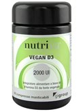 Nutriva Vegan D3 Integratore alimentare 60 Compresse 2000ui