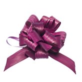 Coccarda Raphia Pull Bow Bordeaux mm19/ø8cm