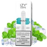 Mint Izy One Svapo Usa e Getta 600 Tiri - Nicotina : 18 mg/ml, ml : 2