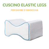 Cuscino per Gambe e Ginocchia Elastic Legs in Memory Foam utile per risolvere problemi legati al sonno