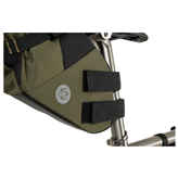 Borsa posteriore sottosella bikepacking AGU VENTURE 10 litri ARMY green