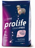 Prolife Grainfree Adult Sensitive Medium/Large Maiale e Patate - 2,5 kg