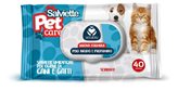 SALVIETTE PET CARE DEUMIDIFICATE PER CANI E GATTI  40PZ