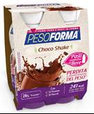 Pesoforma Choco Shake 4 X 236ml ( 4 Pasti Sostitutivi )