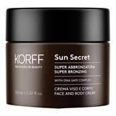 Korff Sun Secret Crema Viso E Corpo Super Abbronzatura Per Potenziare L'Abbronzatura 150ml